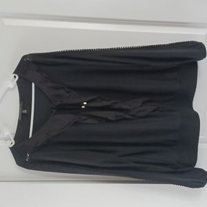 Black long sleeve blouse